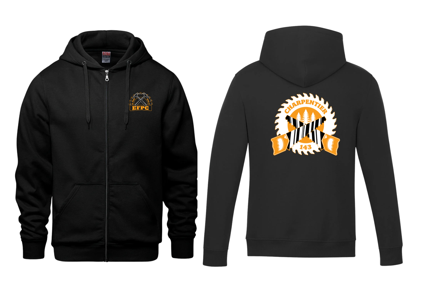 EFPC VESTE ZIPPÉE INTÉGRALE-GROUPE 143