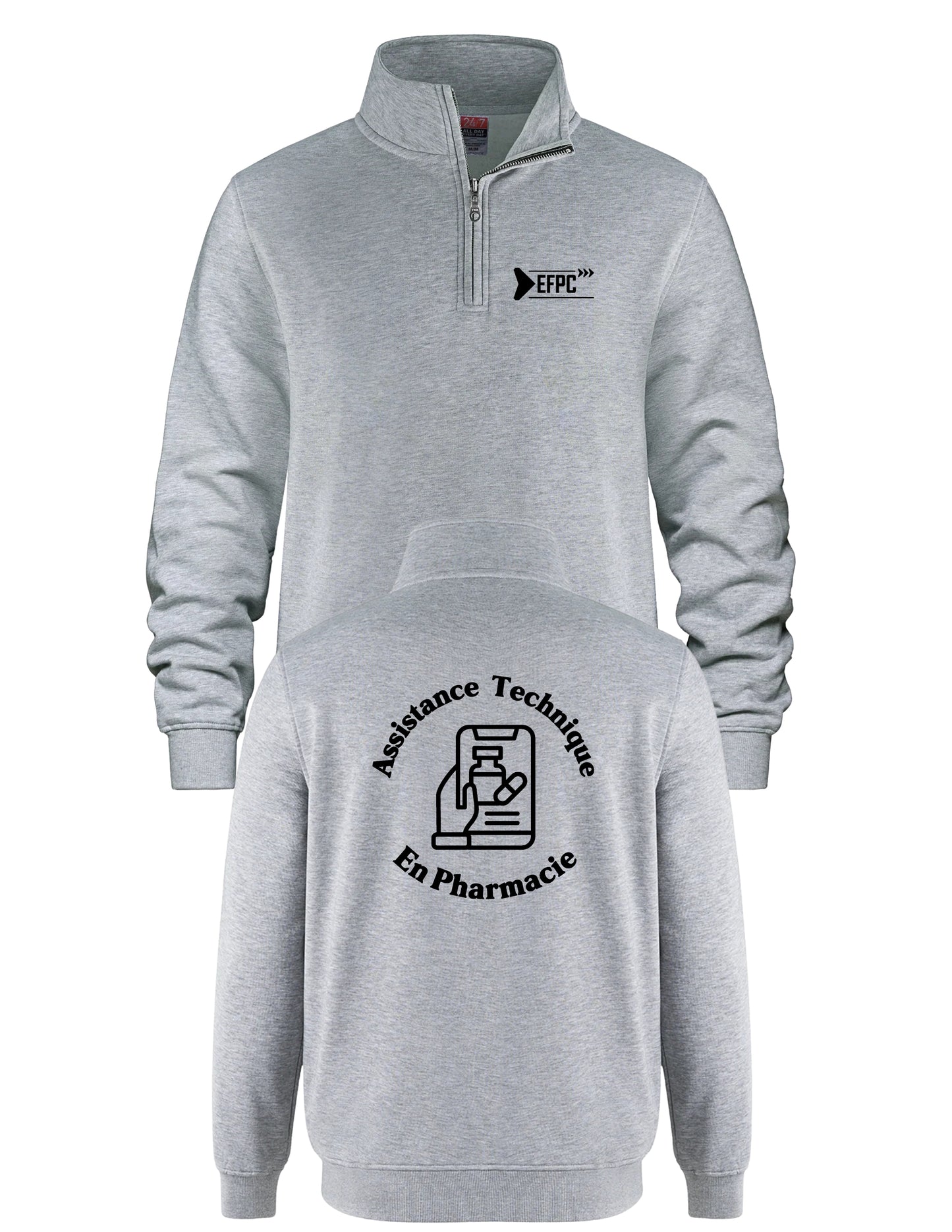 SWEAT-SHIRT EFPC-ATP 1/4 ZIP