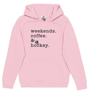 Sweat à capuche « Week-ends, café et hockey » des GRIZZLIES