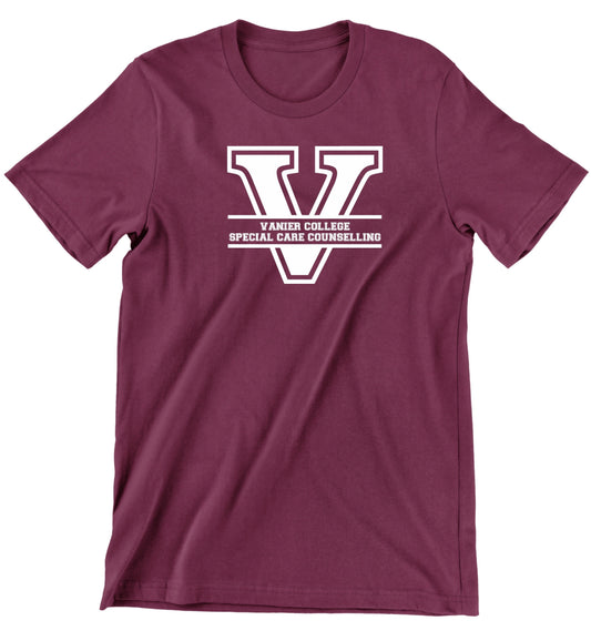 Vanier V- SCC T-Shirt-Full Front Print