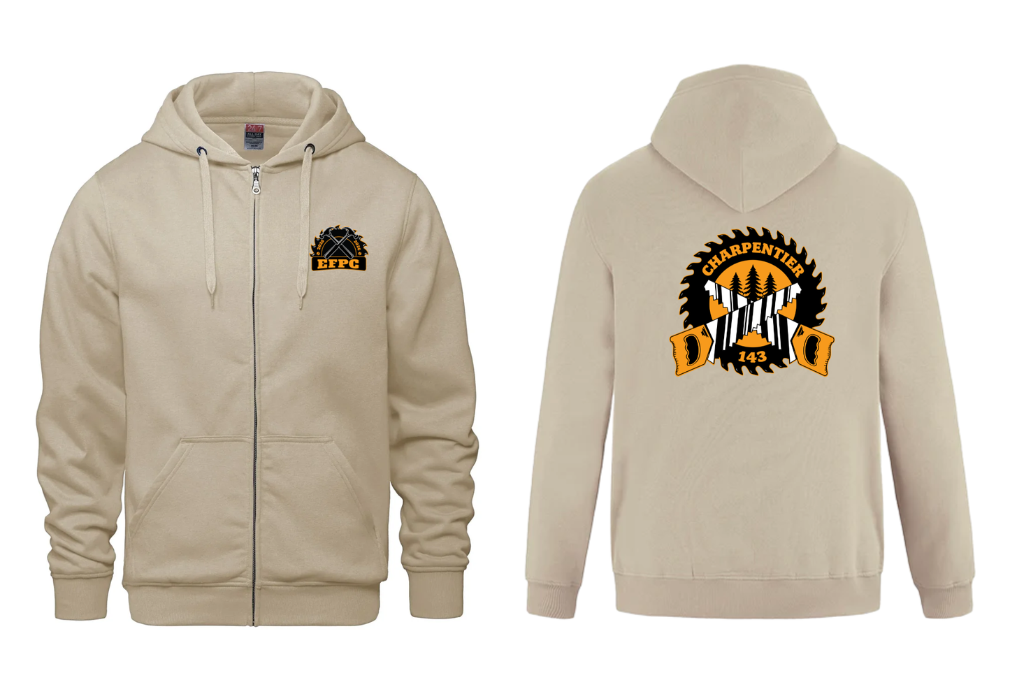 EFPC VESTE ZIPPÉE INTÉGRALE-GROUPE 143