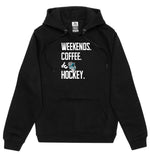 Load image into Gallery viewer, GRIZZLIES &#39; WEEKENDS COFFEE &amp; HOCKEY&#39; HOODIE
