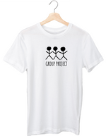 Load image into Gallery viewer, Group Project T-Shirt-Stick Men - White
