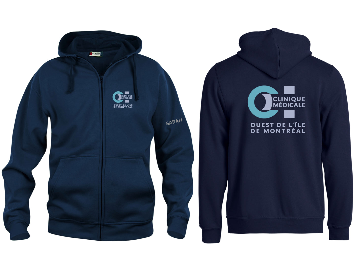 Montreal West Island Medical Clinic Full Zip