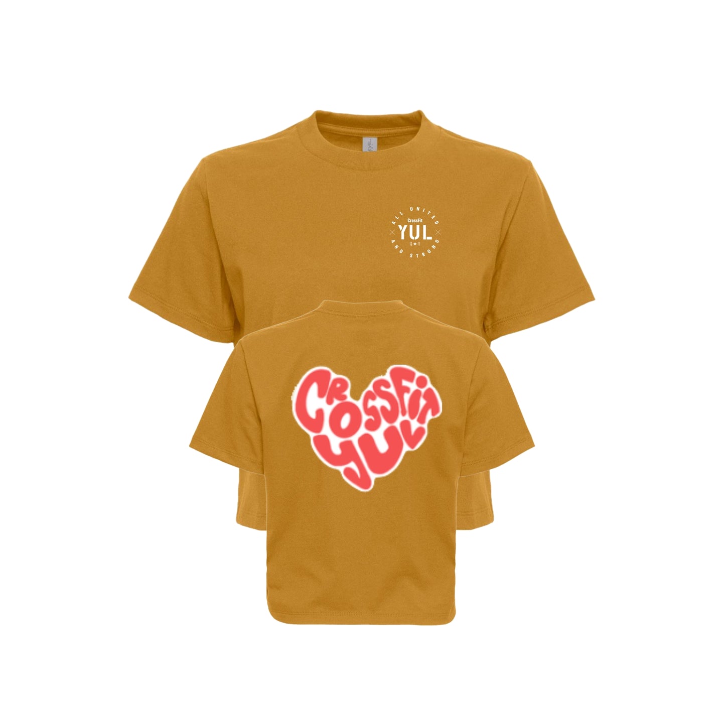 CROSSFIT LOVE CROP TOP