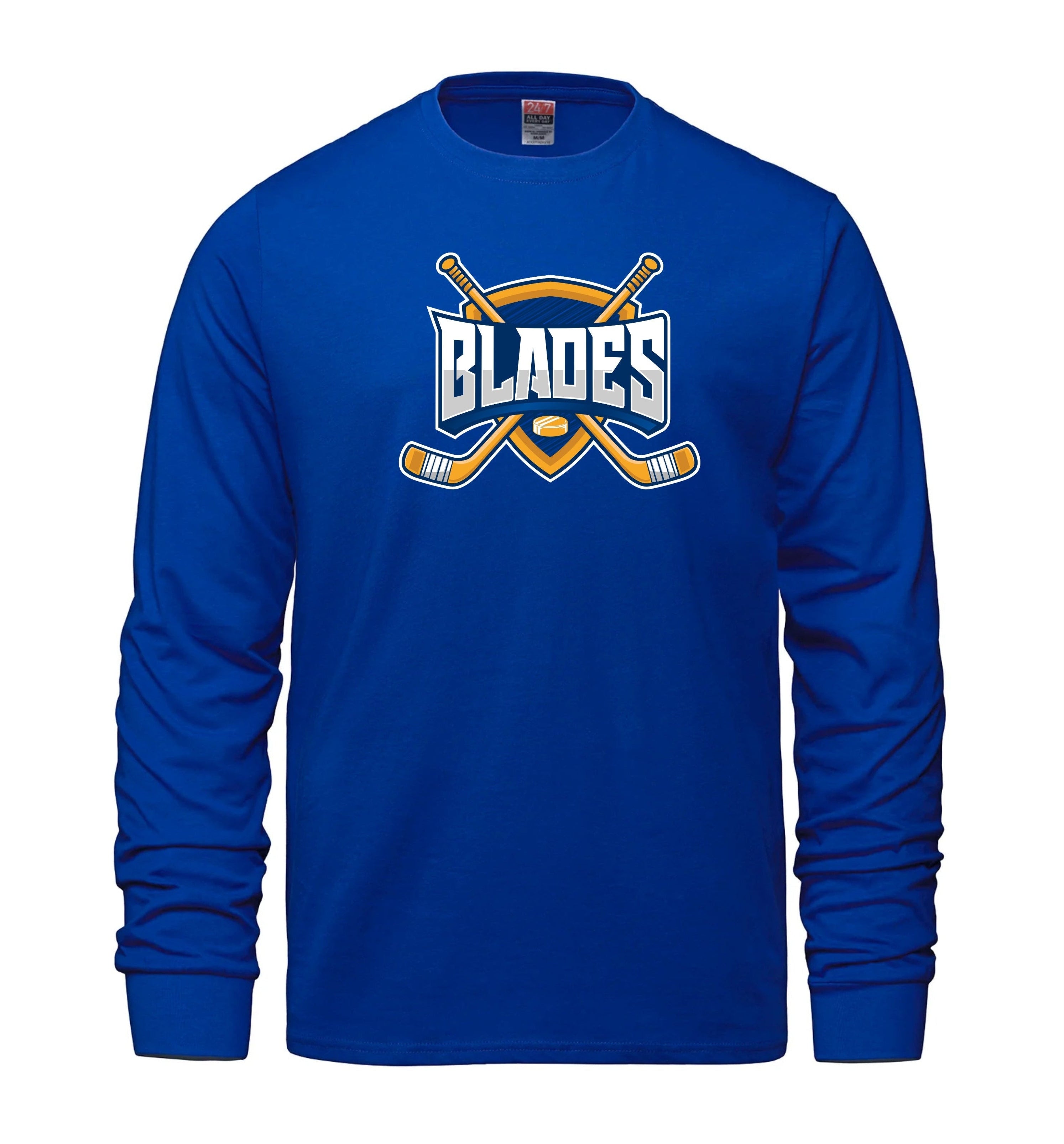 BLADES ADULT LONG SLEEVE T-SHIRT
