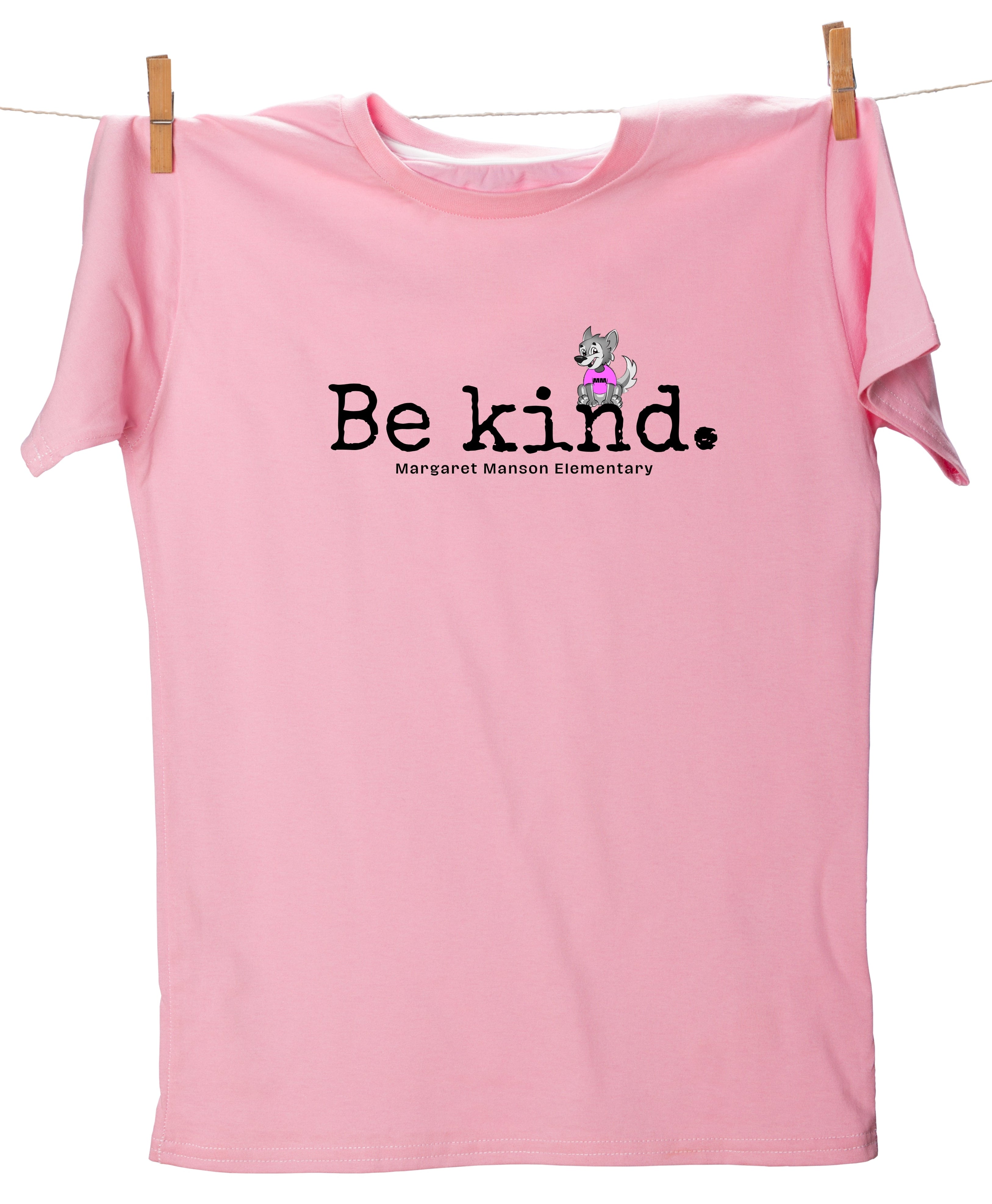 MM ADULT PINK BULLY FREE T-SHIRT