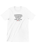 Charger l'image dans la visionneuse de galerie, Animatch Rude mais OK T-Shirt