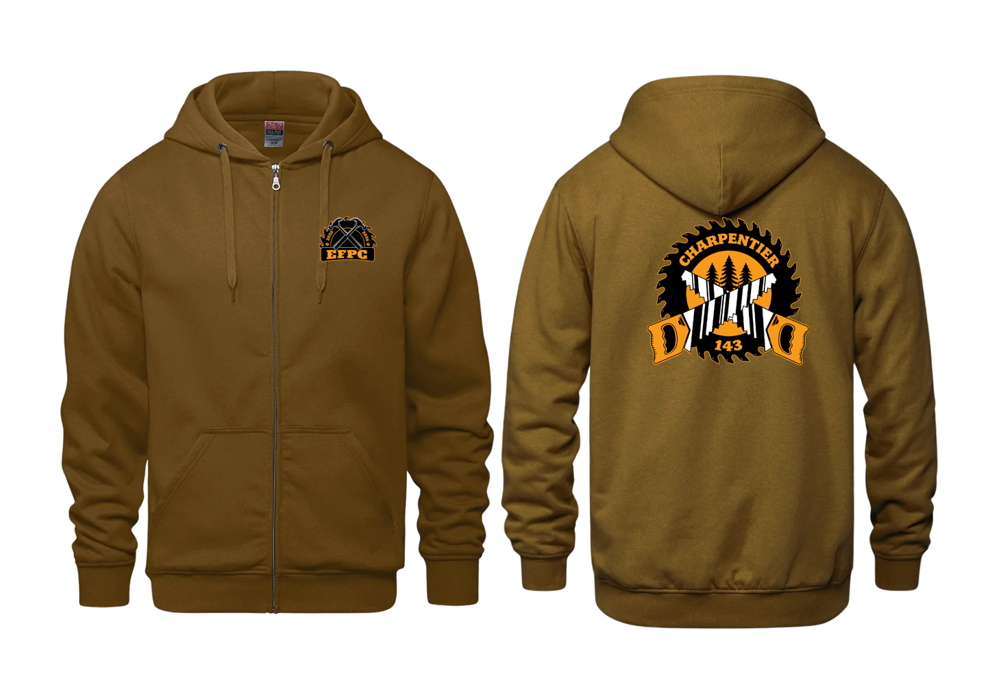 EFPC VESTE ZIPPÉE INTÉGRALE-GROUPE 143