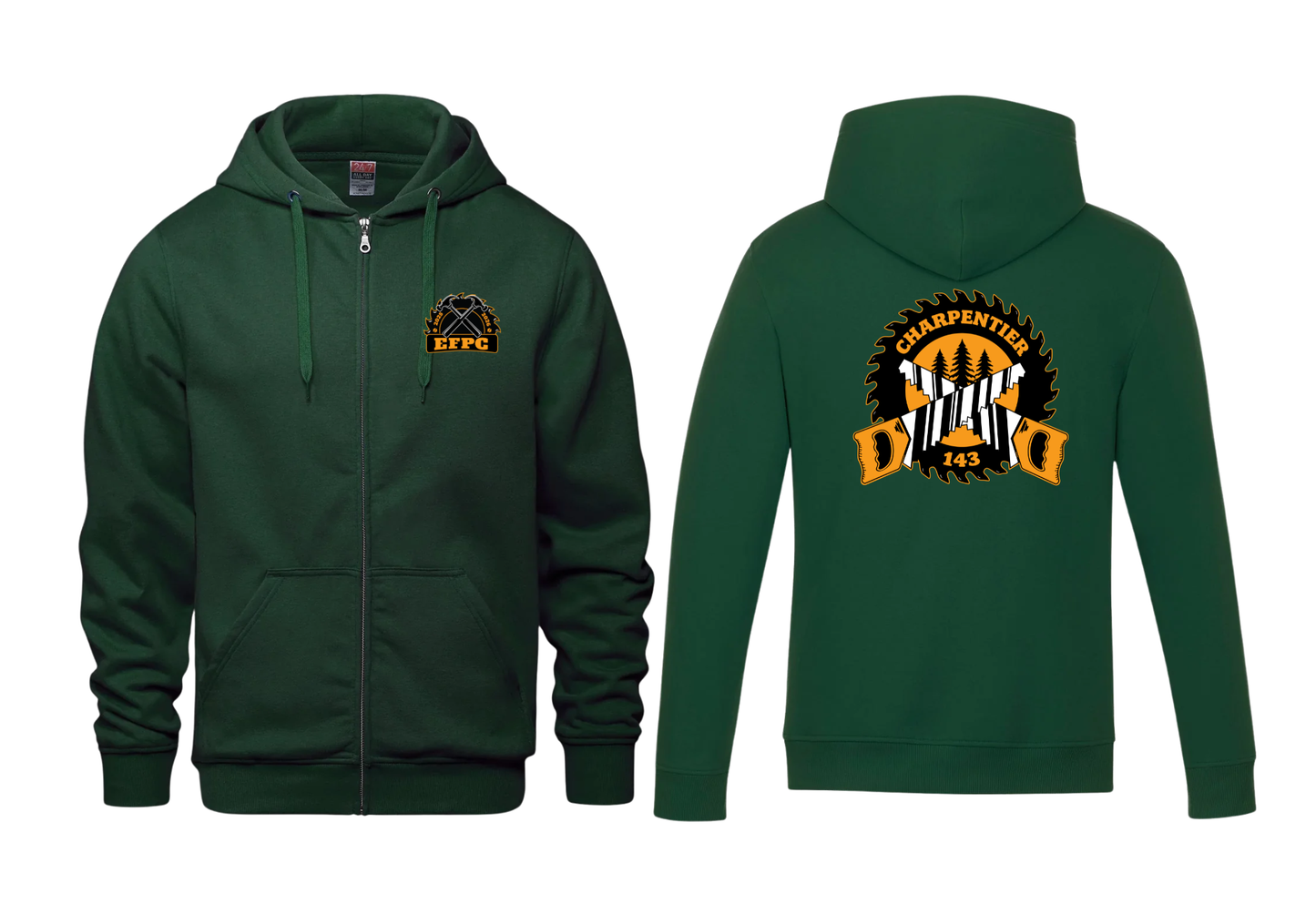 EFPC VESTE ZIPPÉE INTÉGRALE-GROUPE 143