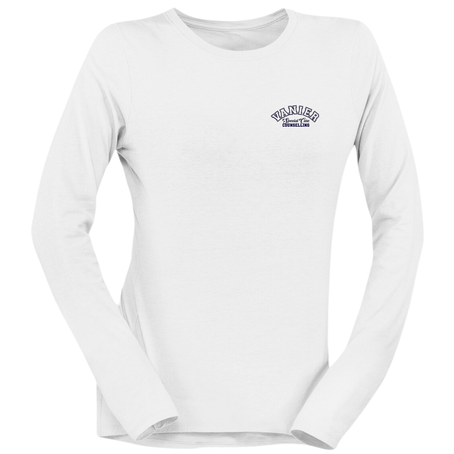 Vanier SCC Women's Long Sleeve T-shirt Left Chest