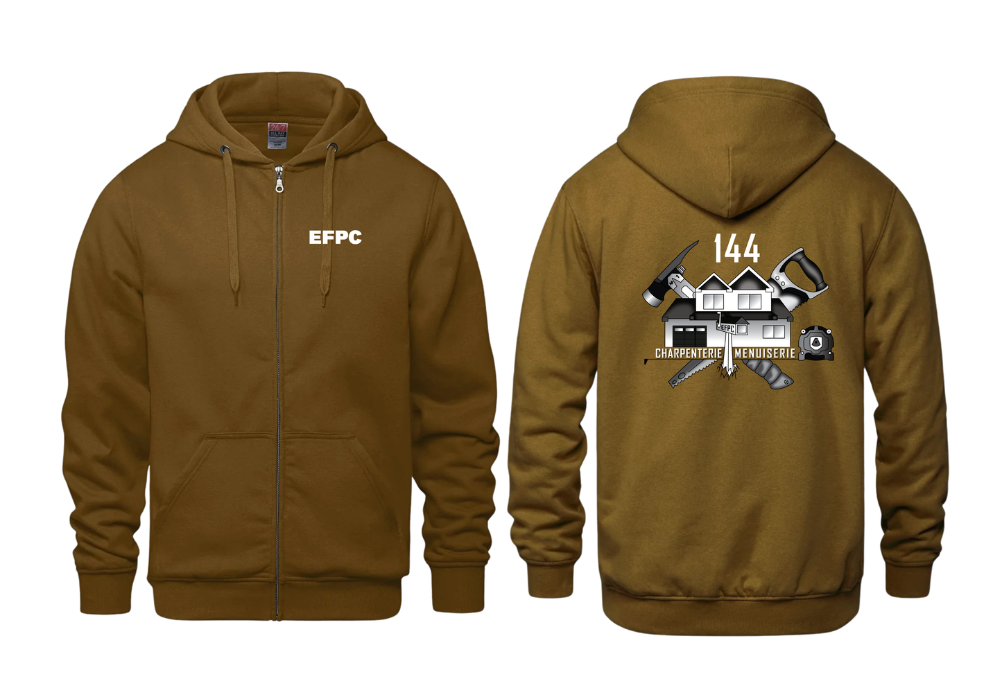 EFPC - SWEAT À CAPUCHE ZIPPÉ GROUPE 144