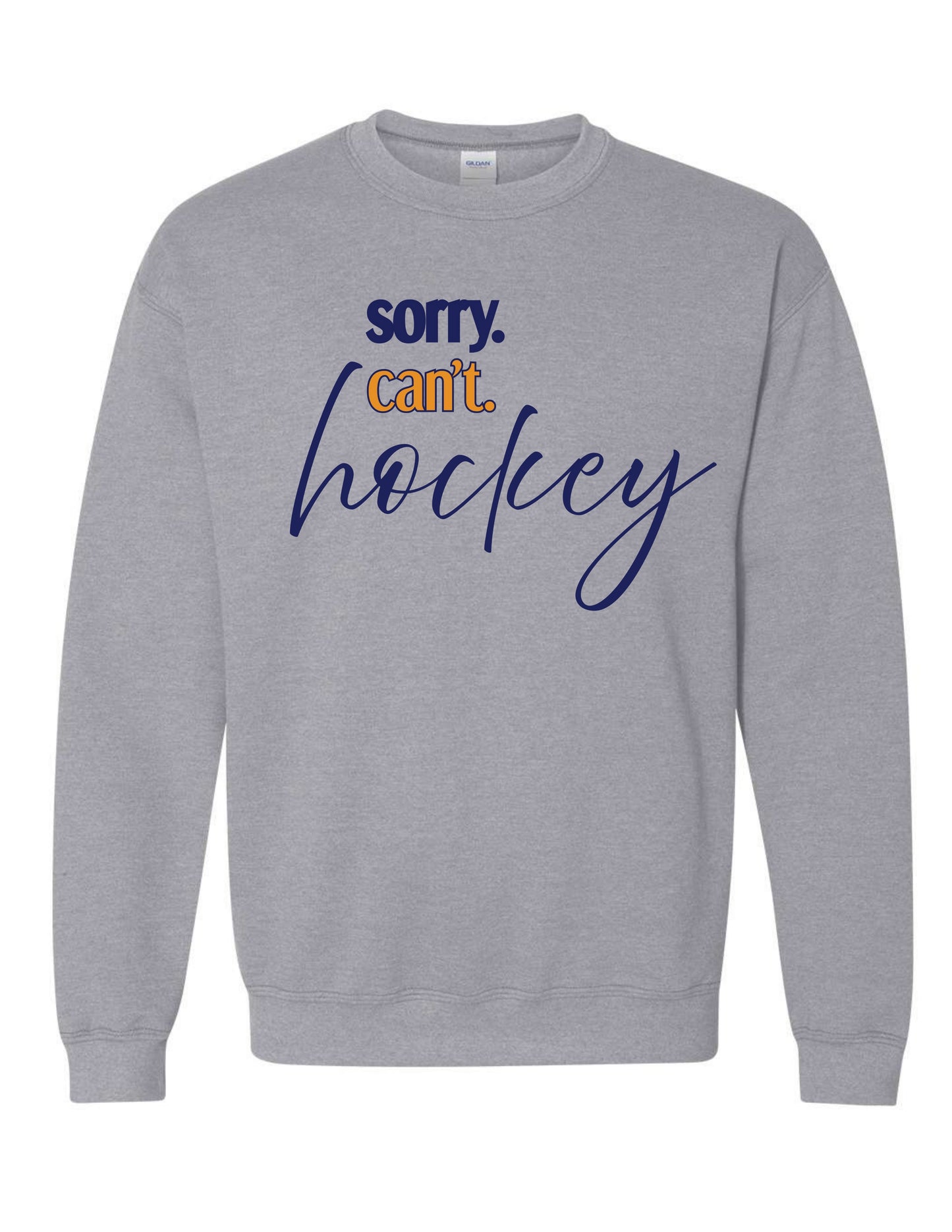 DOLLARD DÉSOLÉ, JE NE PEUX PAS ÊTRE ADULTE SWEAT-SHIRT COL ROND