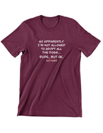 Charger l'image dans la visionneuse de galerie, Animatch Rude mais OK T-Shirt