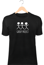 Load image into Gallery viewer, Group Project T-Shirt-Stick Men - Black
