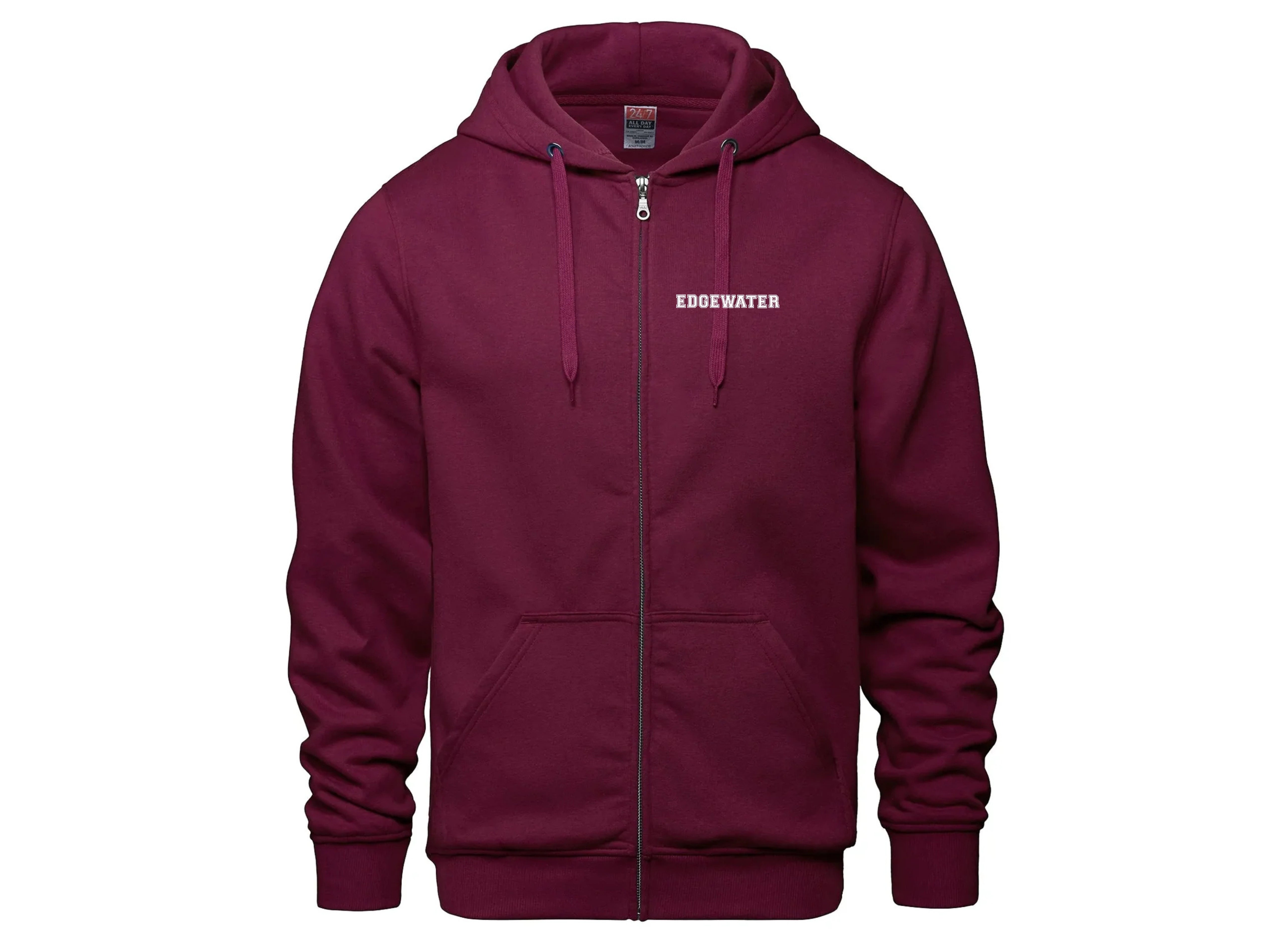 Edgewater Full Zip Hoodie- Adult