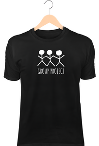Group Project T-Shirt-Stick Men - Black