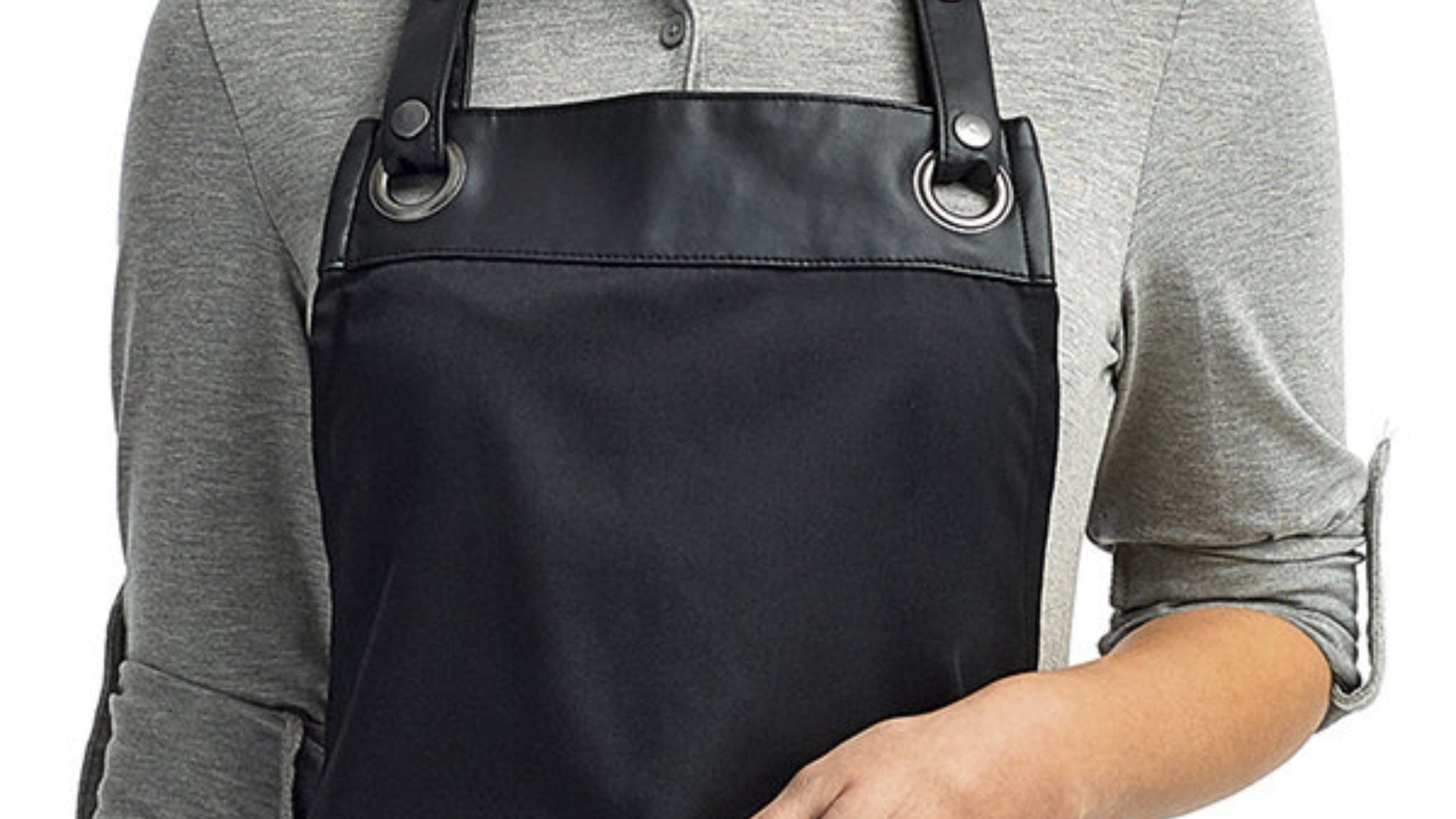 Apron- Canvas and Faux Leather