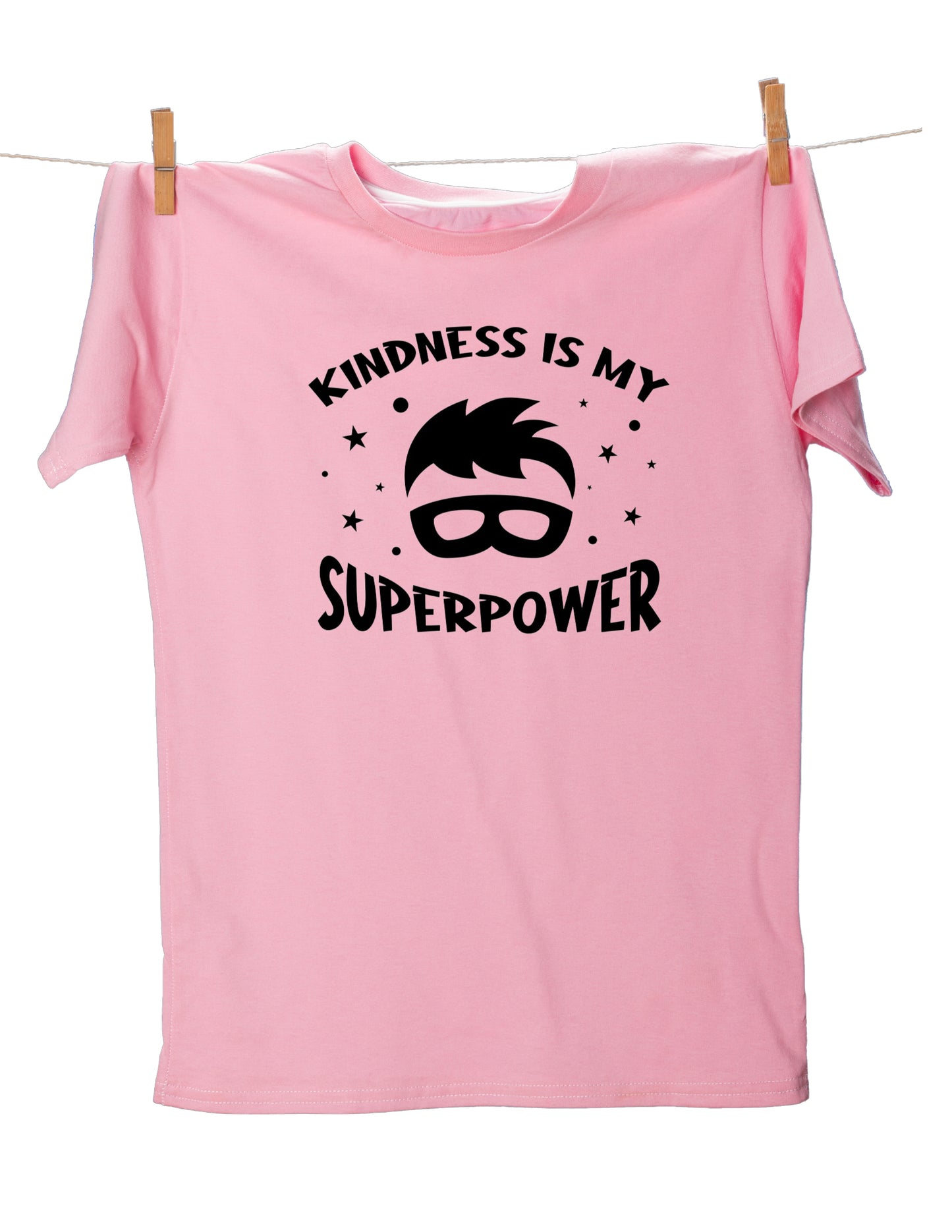 T-shirt rose pour jeunes