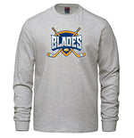 Load image into Gallery viewer, BLADES ADULT LONG SLEEVE T-SHIRT
