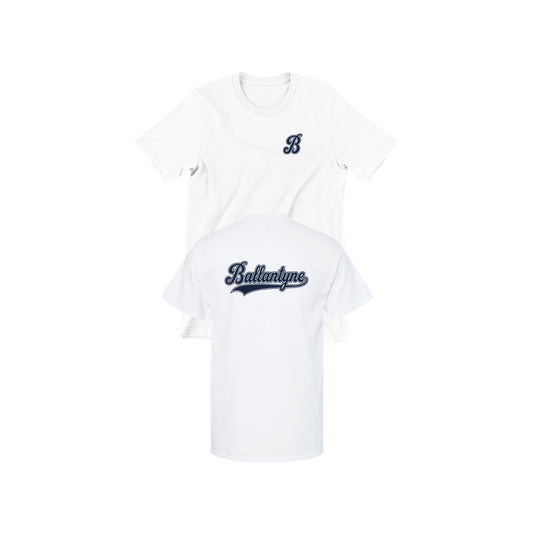 BALLANTYNE T-SHIRT- LEFT CHEST FULL BACK