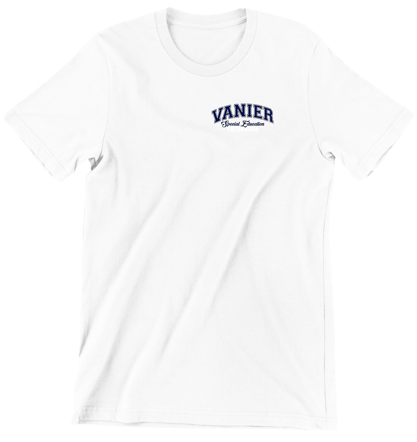 Vanier SET T-shirt left chest print