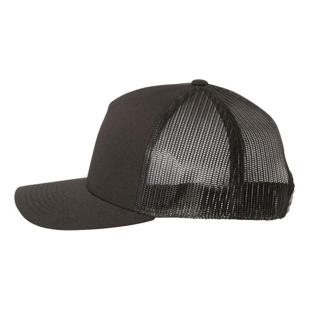 Casquette trucker rétro à 5 panneaux