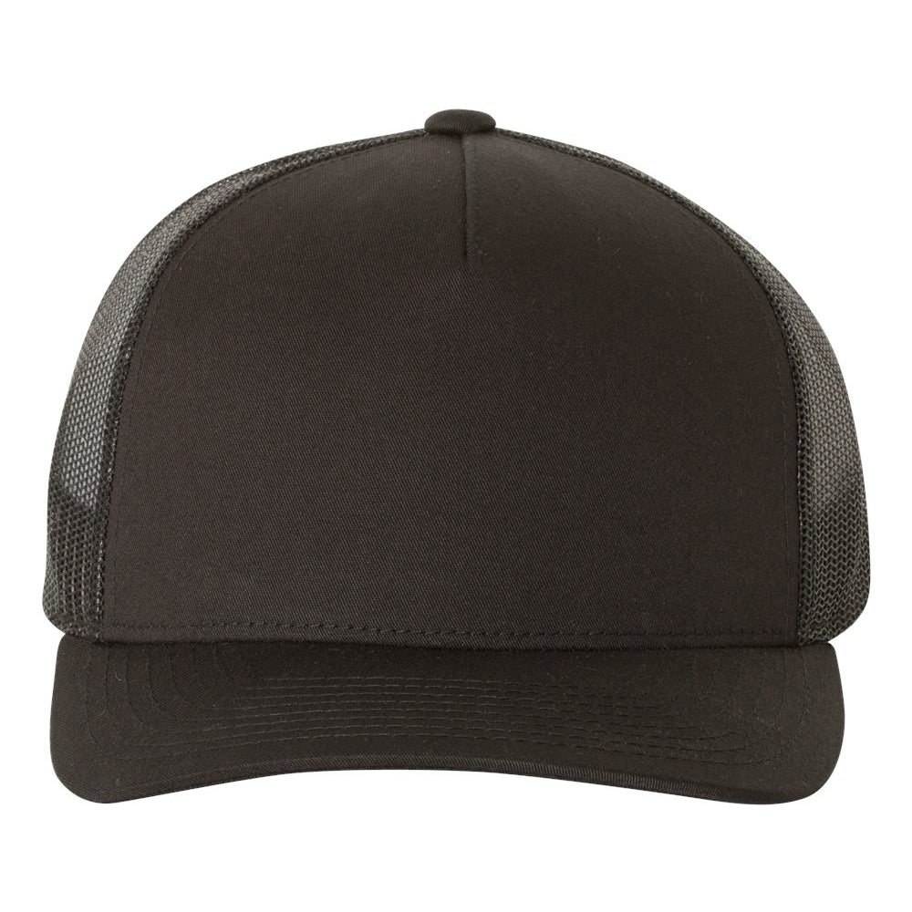 Casquette trucker rétro à 5 panneaux