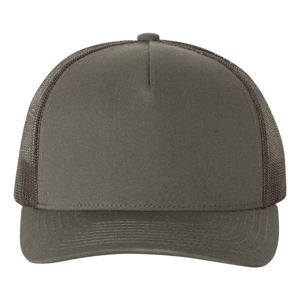 Casquette trucker rétro à 5 panneaux