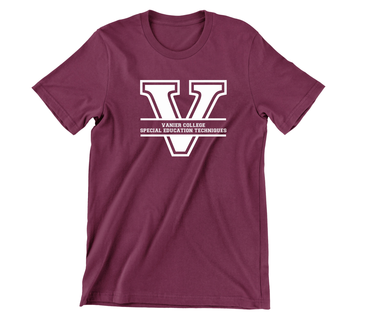 T-shirt Vanier V-SET - Imprimé sur tout le devant