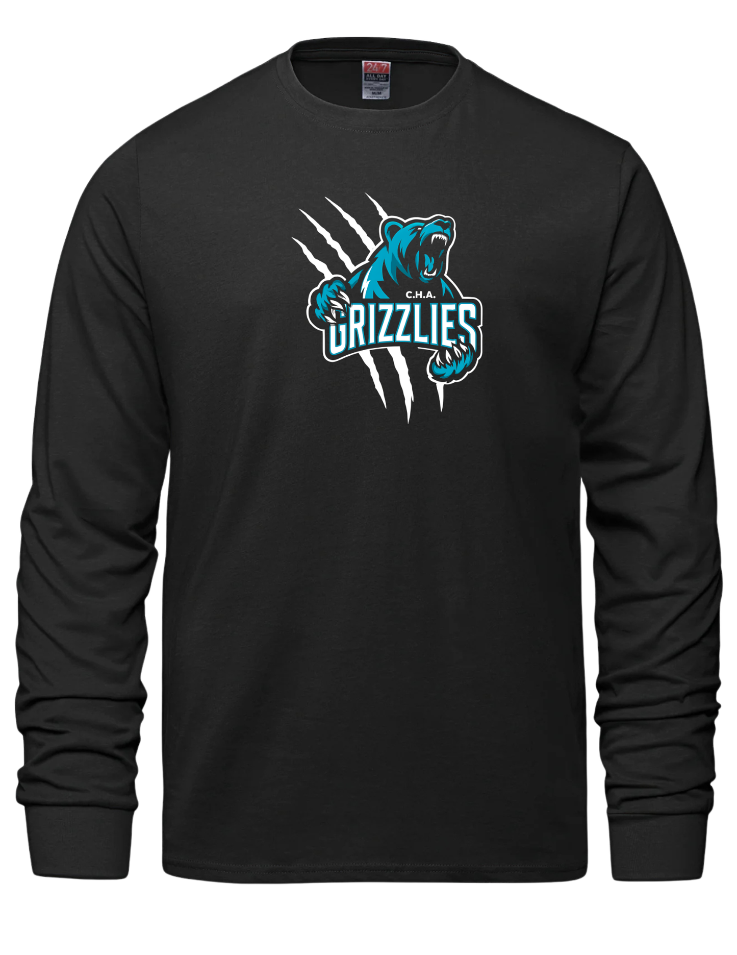 T-SHIRT À MANCHES LONGUES GRIZZLIES