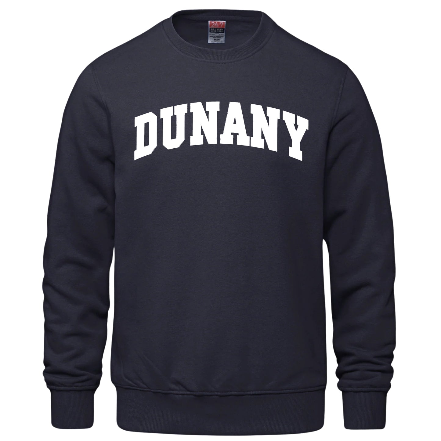 DUNANY CURVED YOUTH CREWNECK SWEATSHIRT