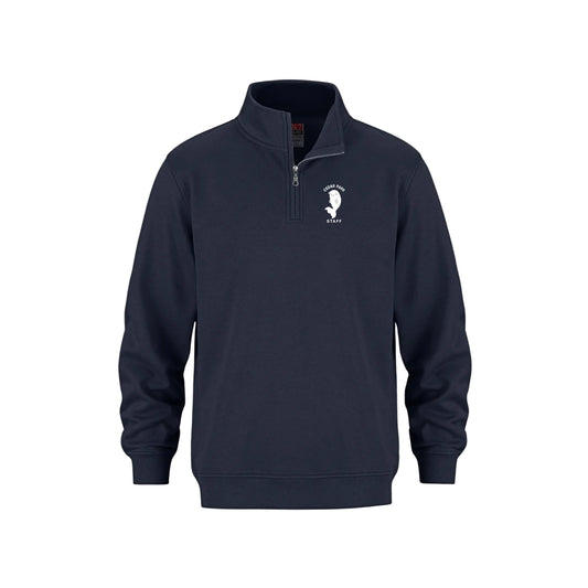 CEDAR PARK 1/4 ZIP SWEATSHIRT FOR STAFF