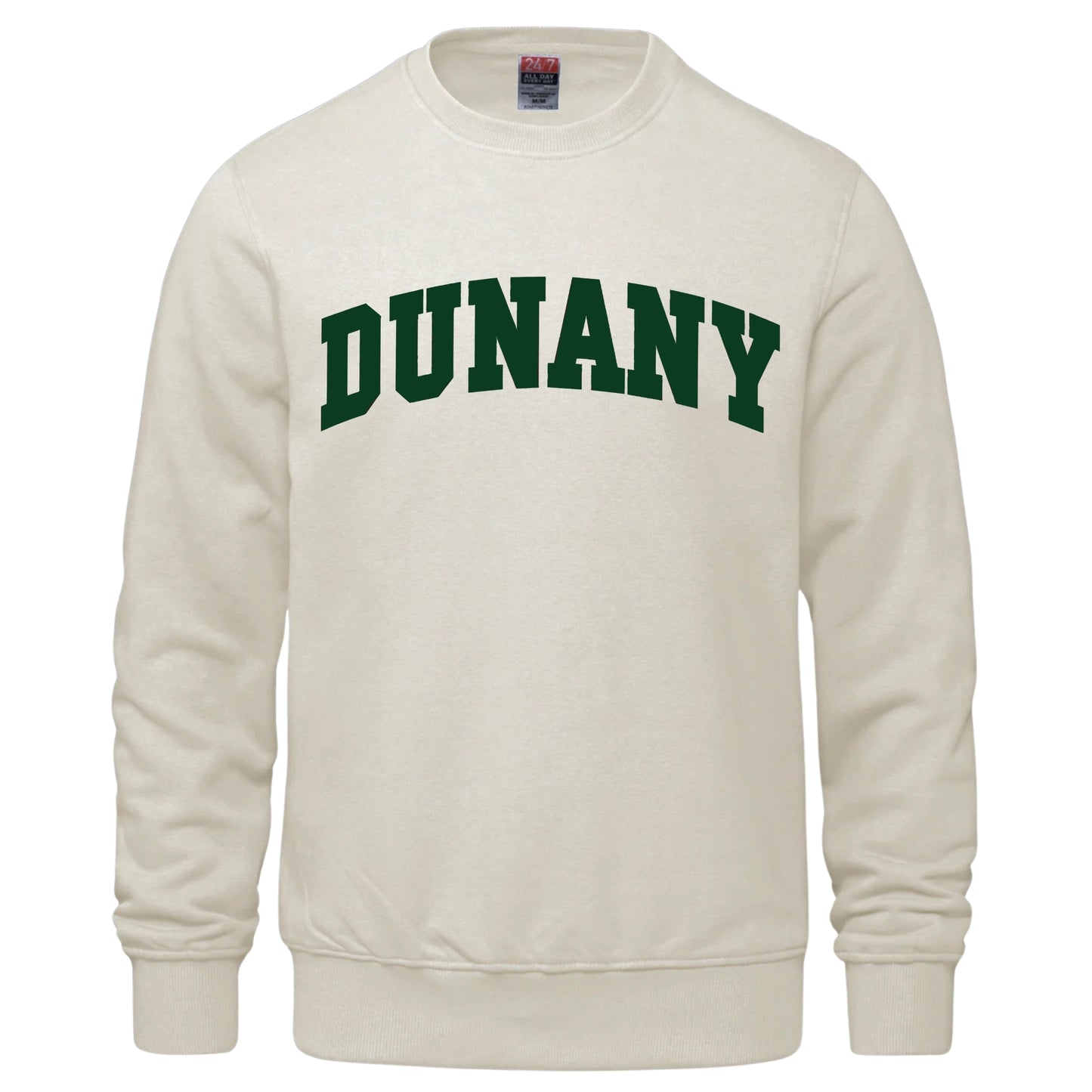 DUNANY CURVED YOUTH CREWNECK SWEATSHIRT