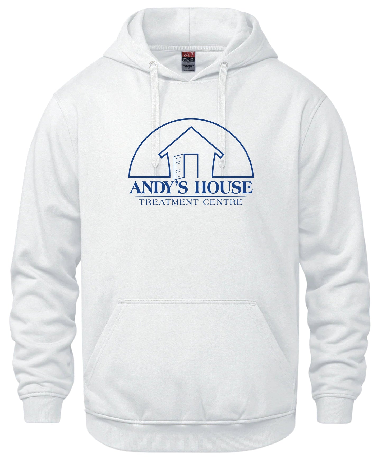 Sweat à capuche avec imprimé sur le devant de l'équipe AH