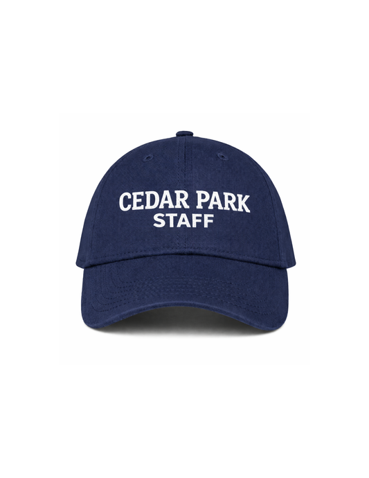 CASQUETTE DU PERSONNEL DE CEDAR PARK