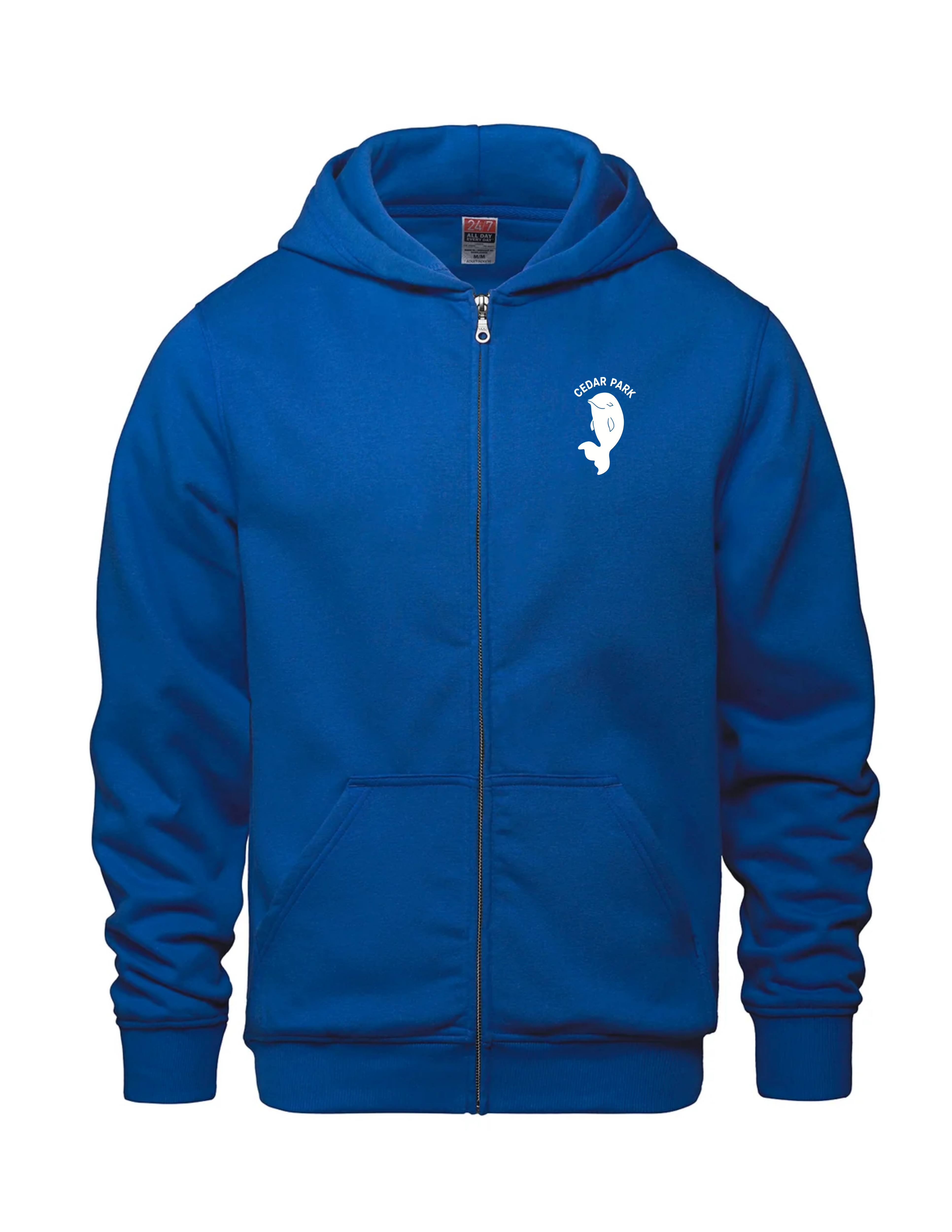CEDAR PARK YOUTH ZIP HOODIE