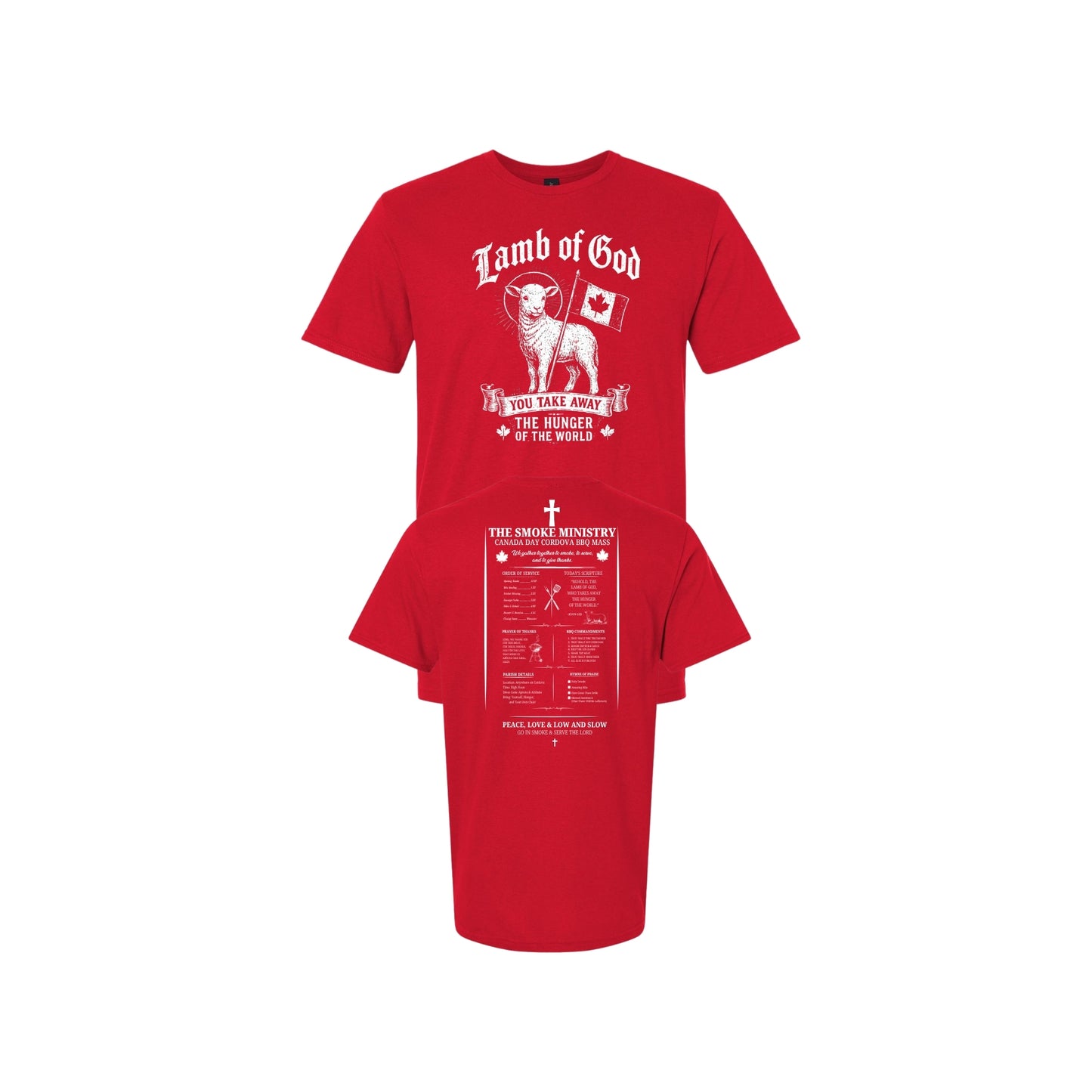 CORDOVA BBQ MASS T-SHIRTS