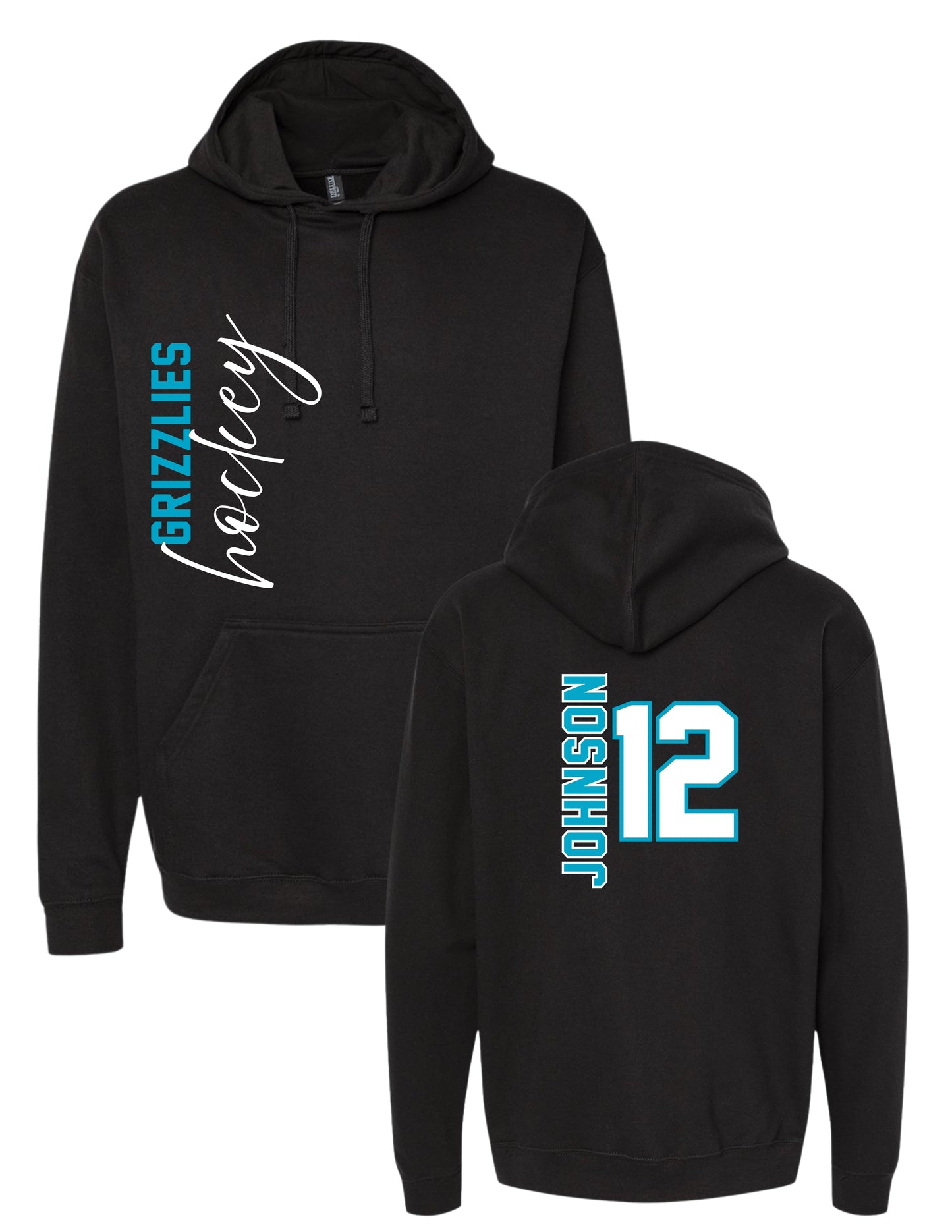 SWEAT À CAPUCHE PERSONNALISÉ GRIZZLIES