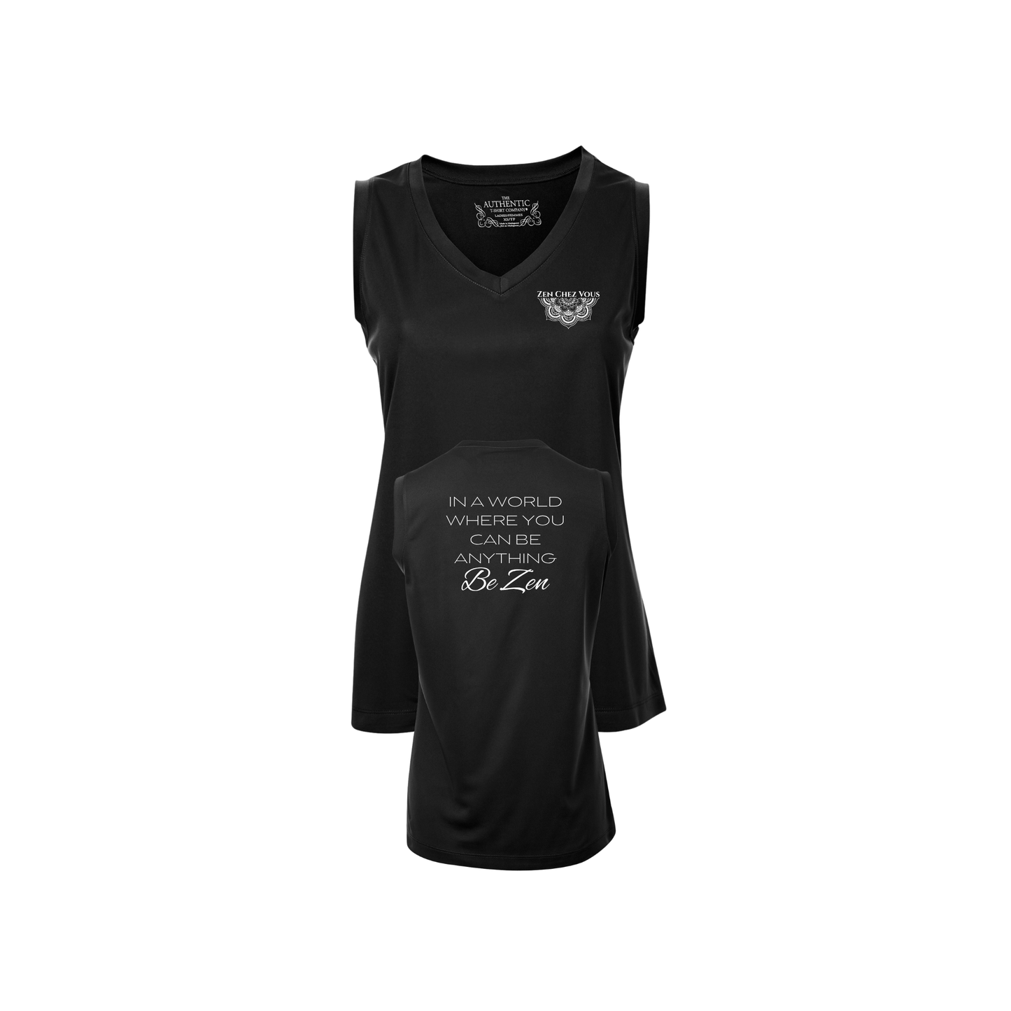 ZEN WOMEN'S V-NECK PERFORMANCE TANK