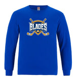 Load image into Gallery viewer, BLADES YOUTH LONG SLEEVE T-SHIRT
