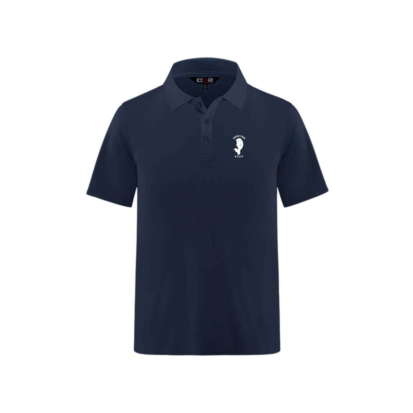 CEDAR PARK COTTON SPANDEX POLO FOR STAFF