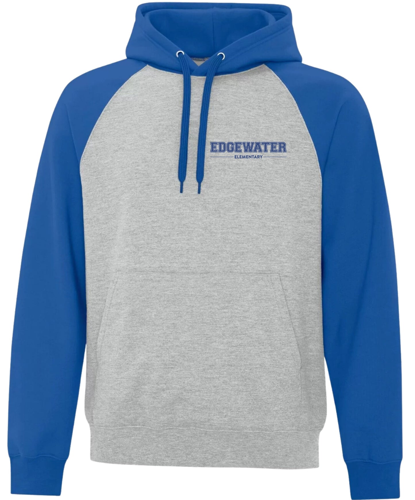 Sweat à capuche adulte bicolore Edgewater
