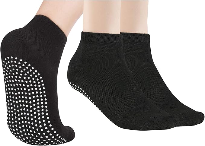 Chaussettes courtes antidérapantes