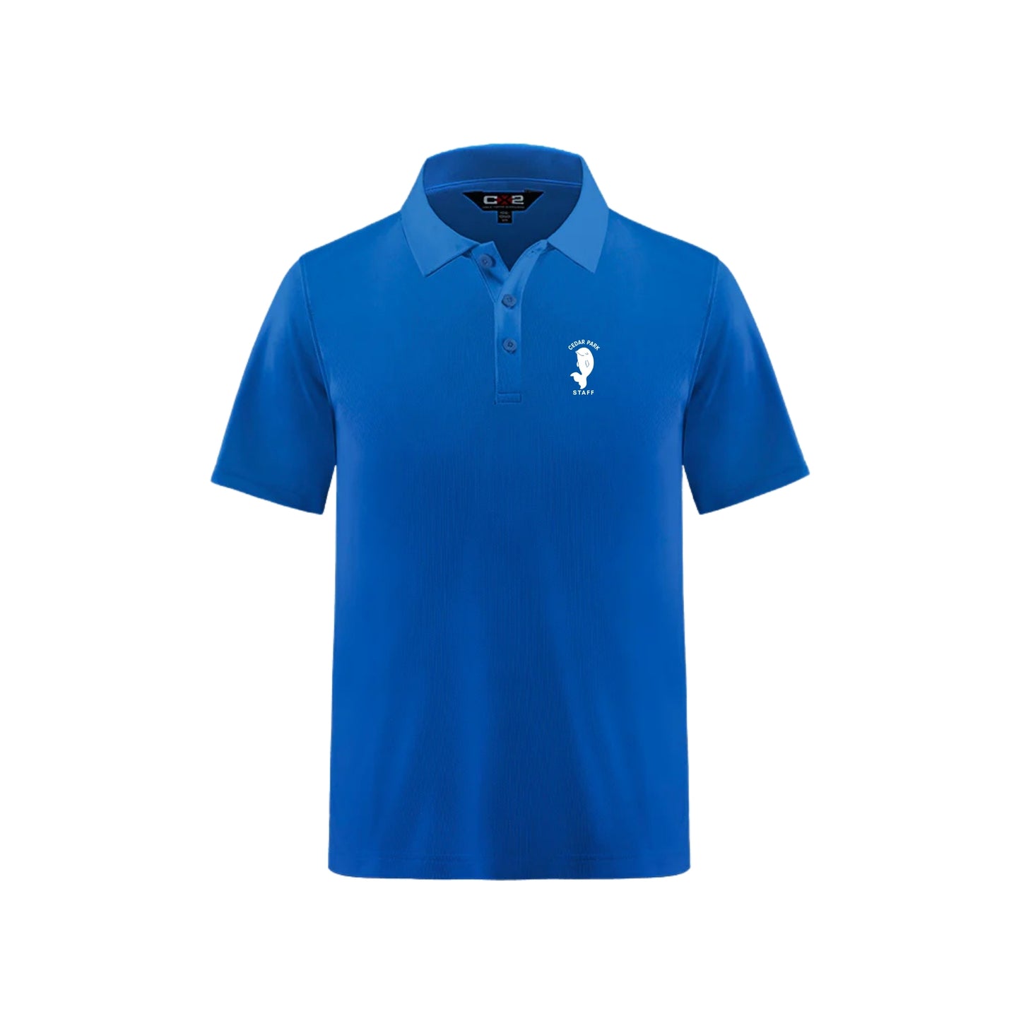 CEDAR PARK COTTON SPANDEX POLO FOR STAFF