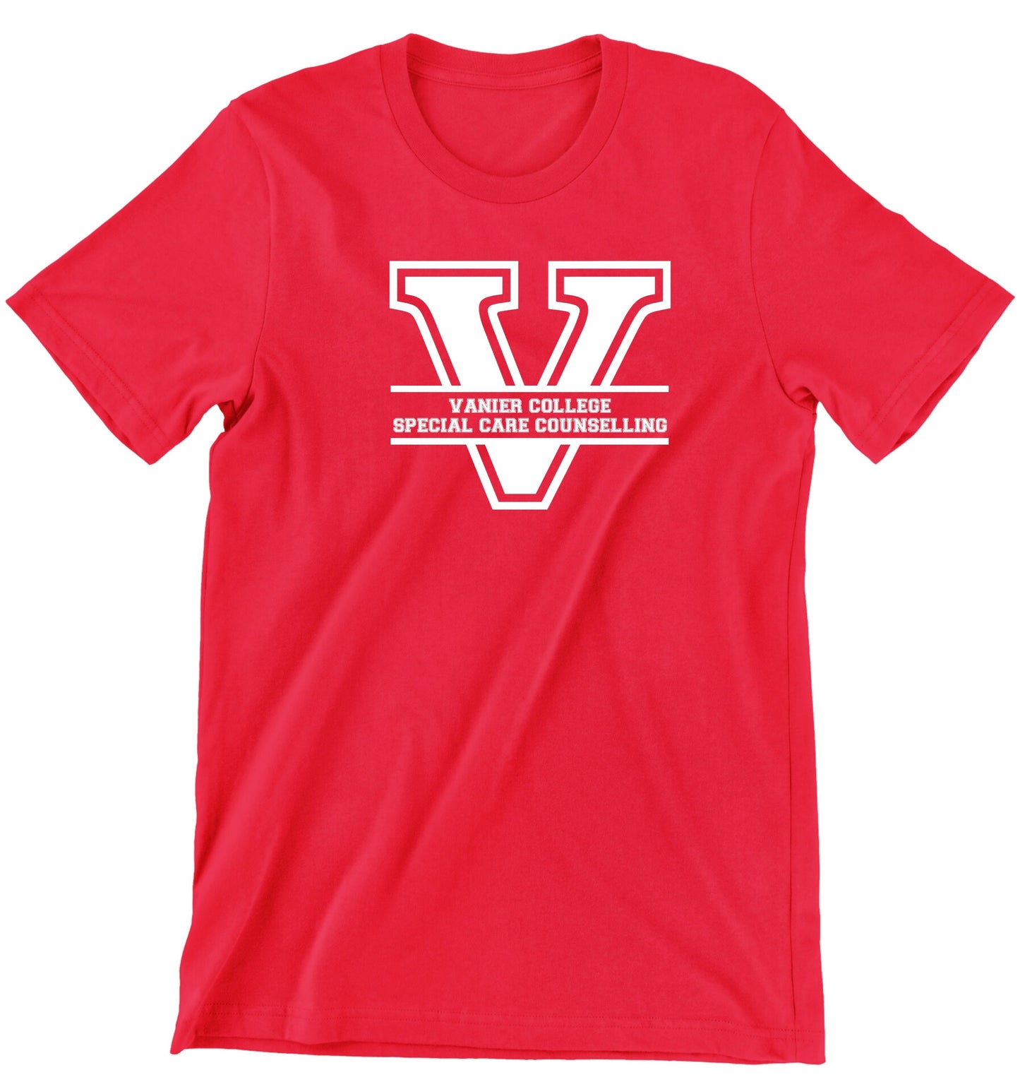 Vanier V- SCC T-Shirt-Full Front Print