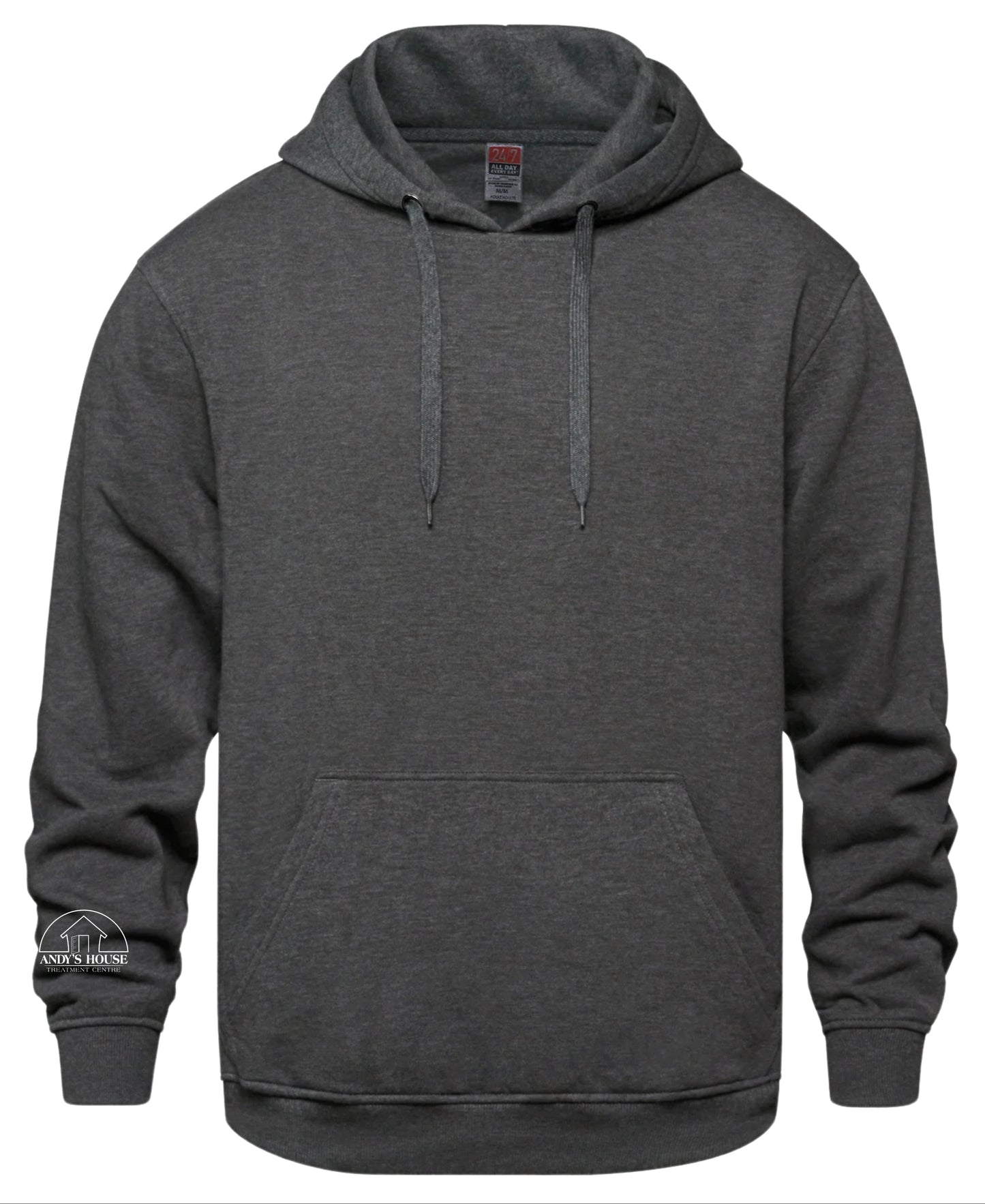 Sweat à capuche AH TEAM avec imprimé aux poignets