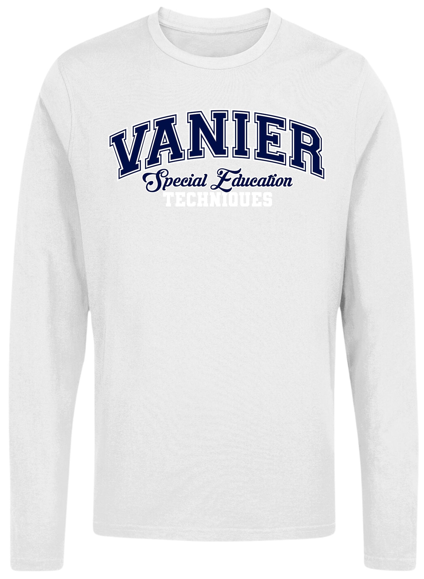 Vanier SCC Long Sleeve T-shirt-Large Print