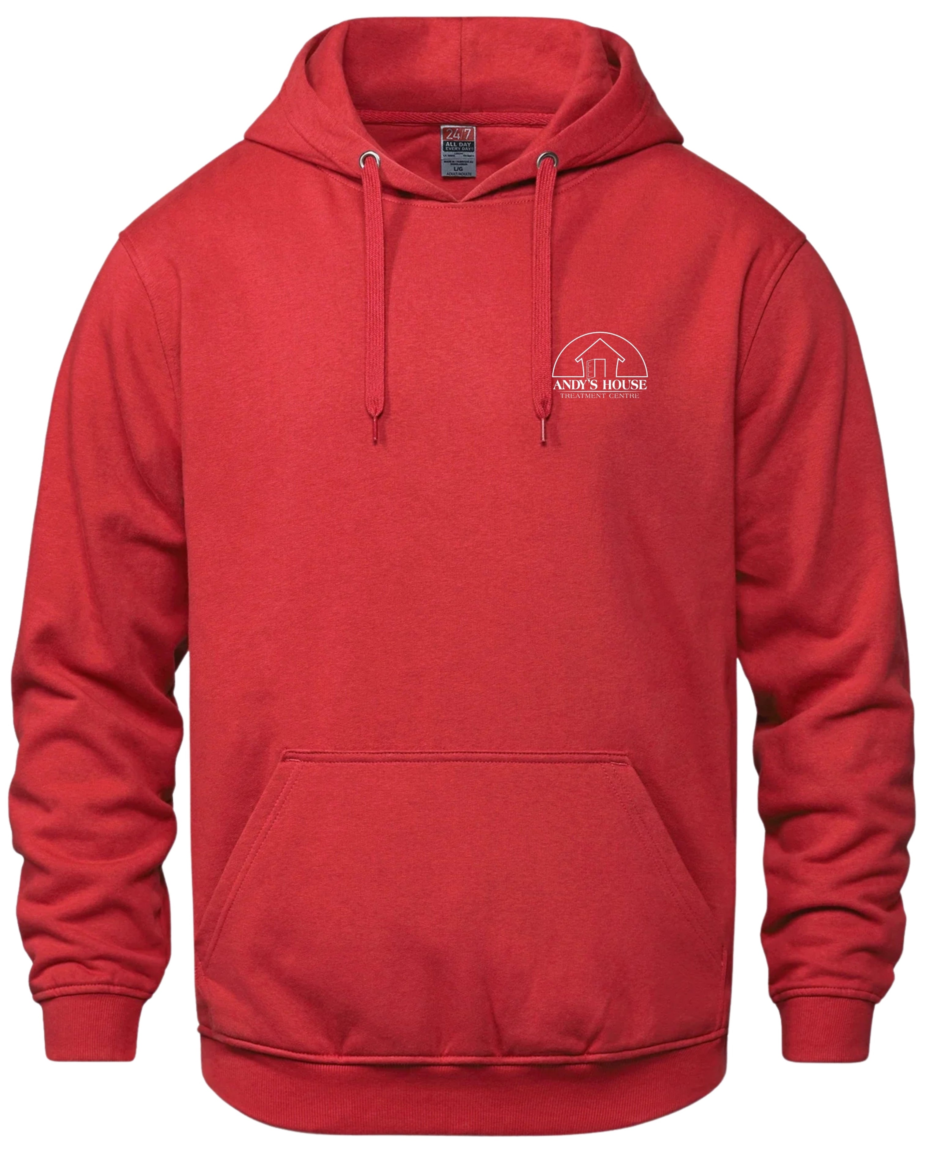 AH LEFT CHEST PRINT- HOODIE