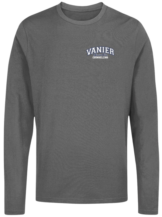 Vanier SCC Long Sleeve T-shirt-Left Chest